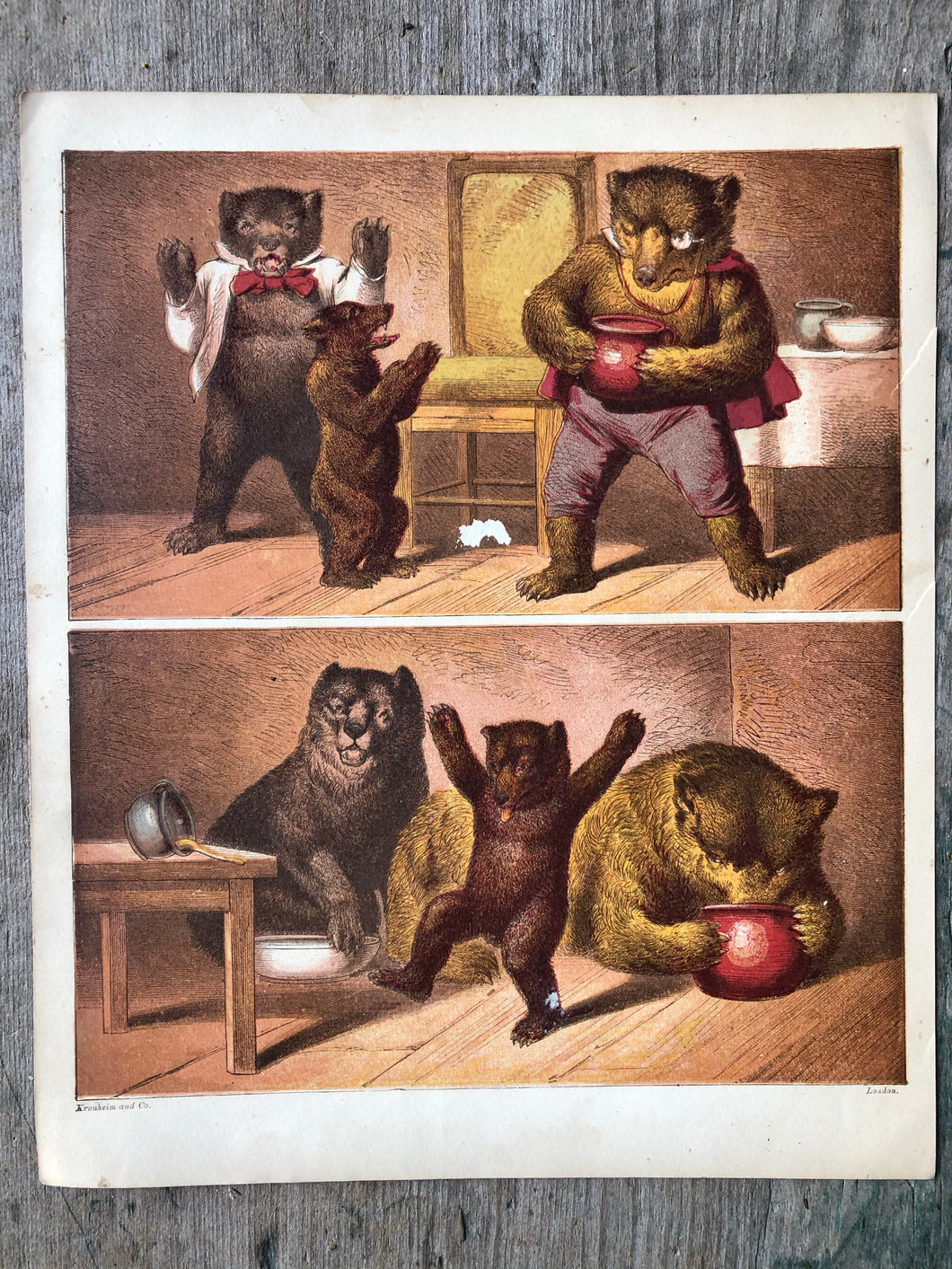 Print from Old Friends and New Faces