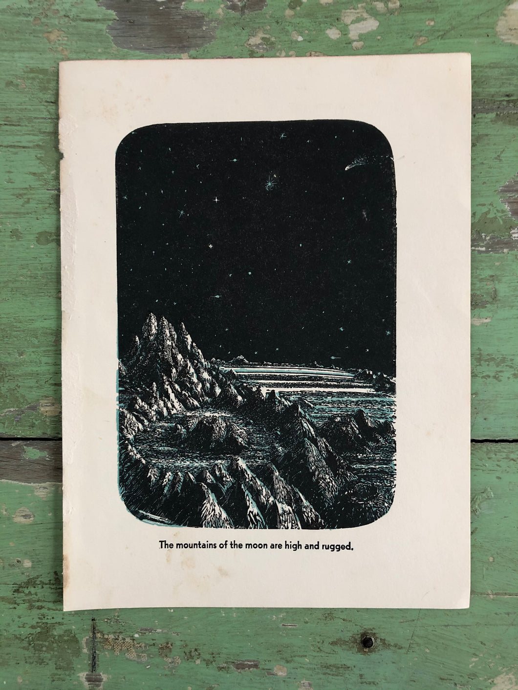 Print from “All About the Stars” illustrated by Martin Bileck