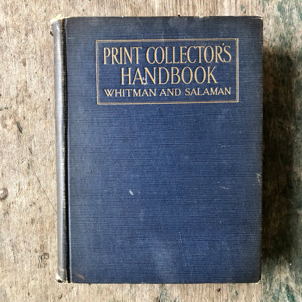 Whitman’s Print-Collector’s Handbook revised and enlarged by Malcolm C. Salaman