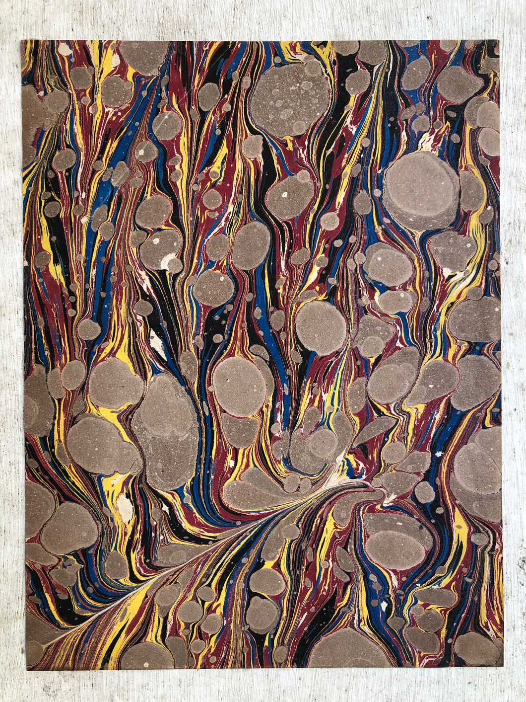 Hand-Marbled Paper