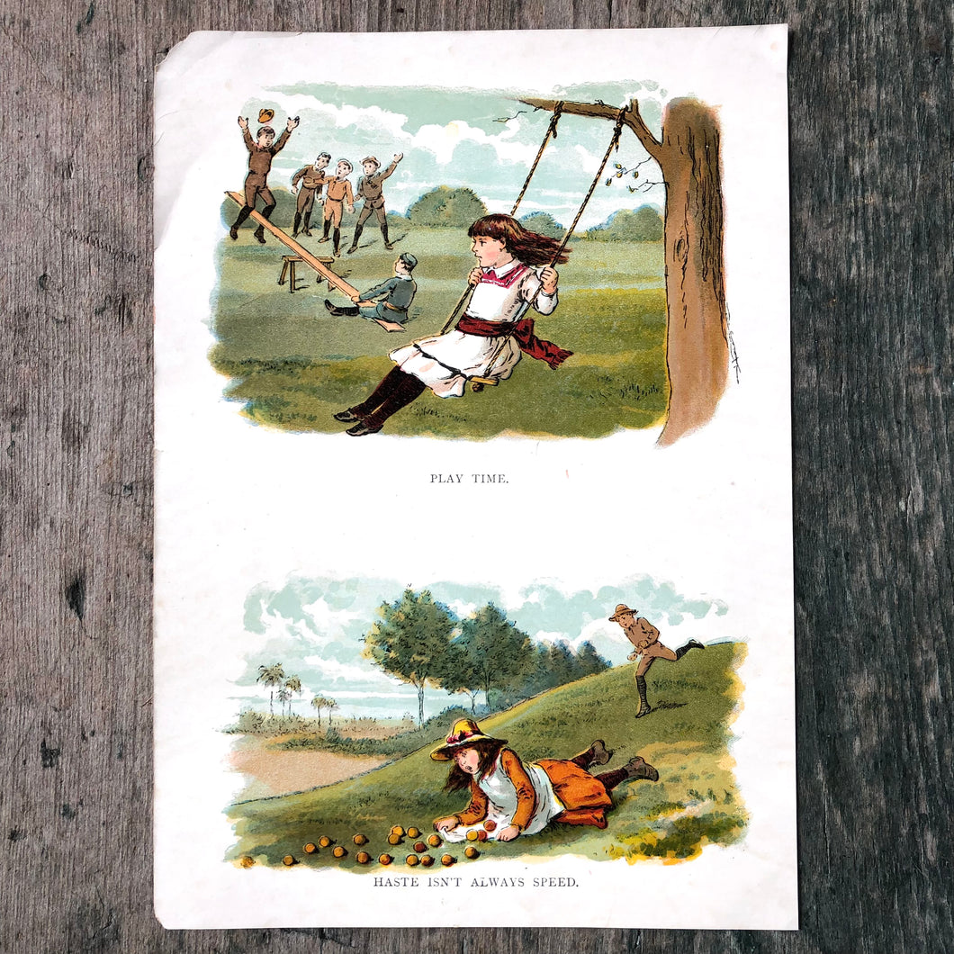 Color Print from Palette Painting Book