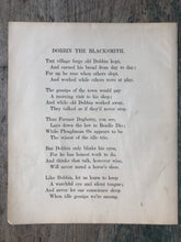 Load image into Gallery viewer, Print and Poem from Old Friends and New Faces: Dobbin the Blacksmith
