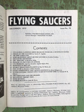 Load image into Gallery viewer, Flying Saucers: Mysteries of the Space Age. December, 1972. Issue No. 79
