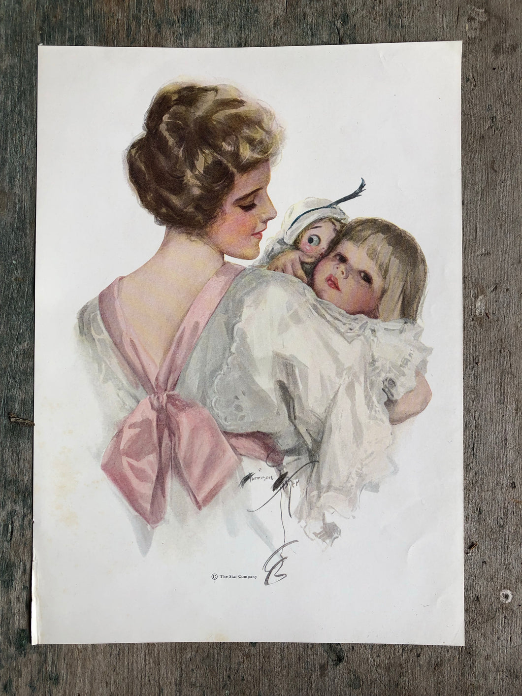 Print from Harrison Fisher Girls