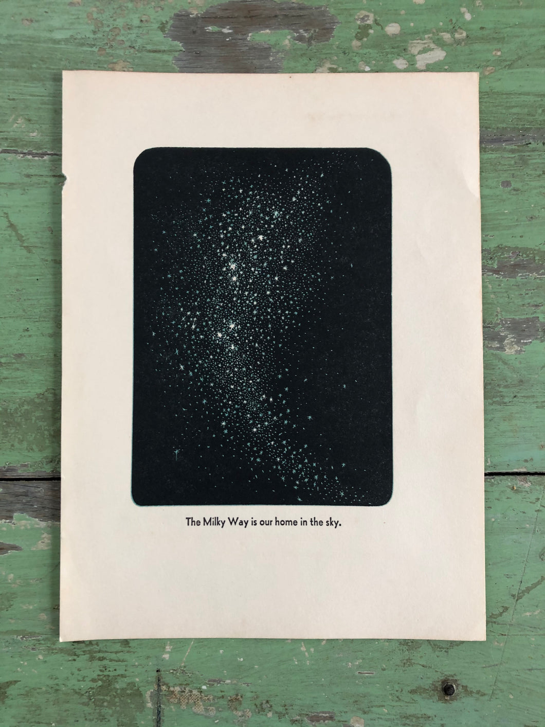 Print from “All About the Stars” illustrated by Martin Bileck