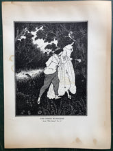 Load image into Gallery viewer, Double-sided Print: &quot;The Three Musicians&quot; and &quot;Tailpiece to &#39;The Three Musicians&#39;&quot; by Aubrey Beardsley
