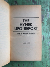 Load image into Gallery viewer, The Hynek UFO Report by Dr. J. Allen Hynek
