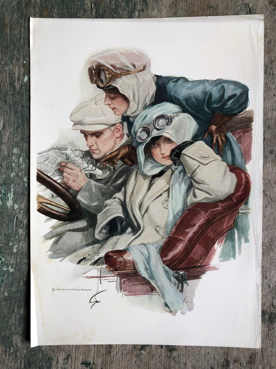 Print from Harrison Fisher Girls