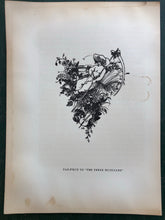 Load image into Gallery viewer, Double-sided Print: &quot;The Three Musicians&quot; and &quot;Tailpiece to &#39;The Three Musicians&#39;&quot; by Aubrey Beardsley
