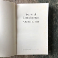 Load image into Gallery viewer, States of Consciousness. by Charles T. Tart

