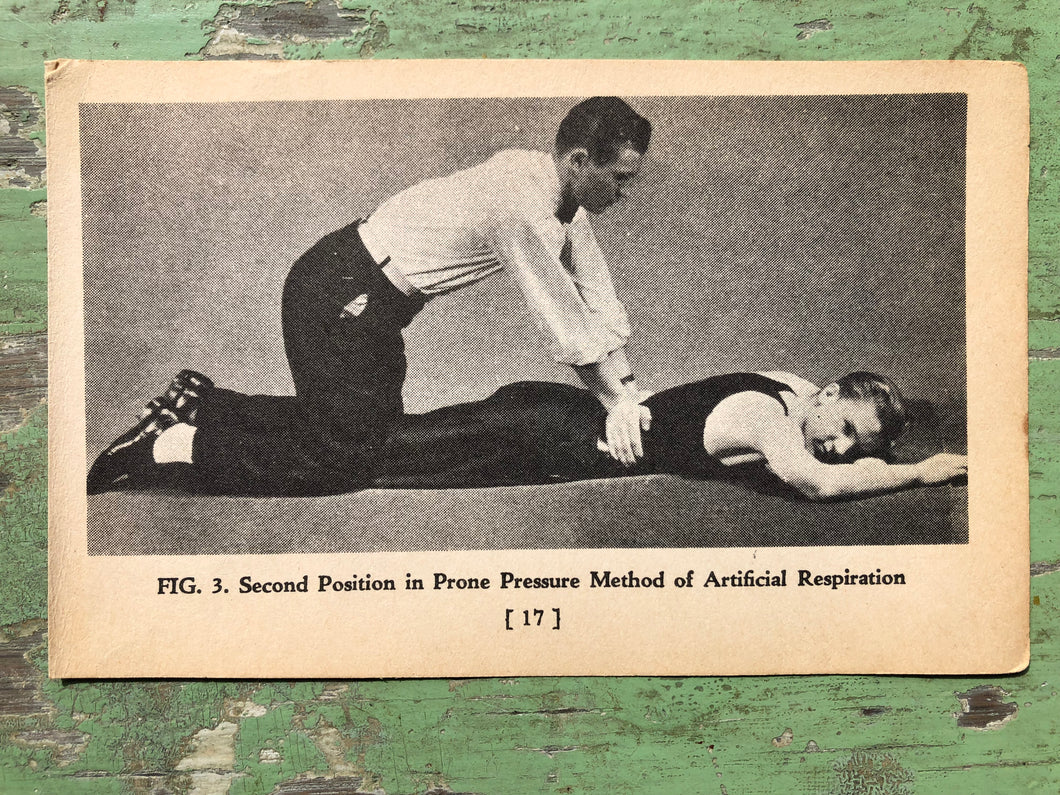 Fig. 3, Print from A Handy Guide to First Aid. by James Carlton Zwetsch
