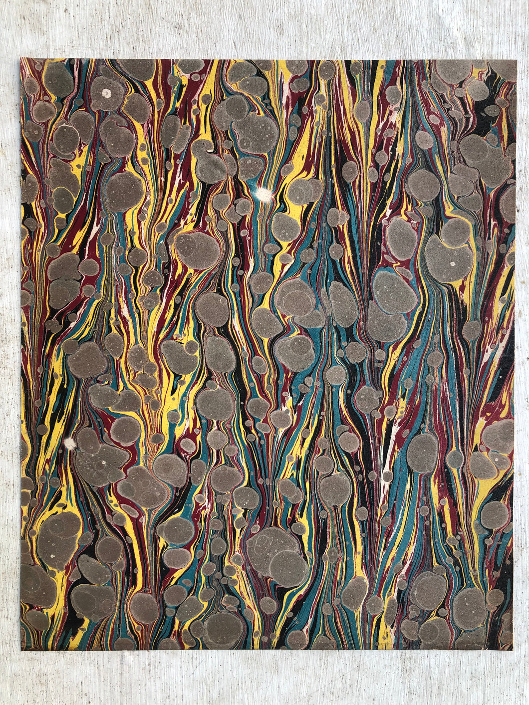 Hand-Marbled Paper