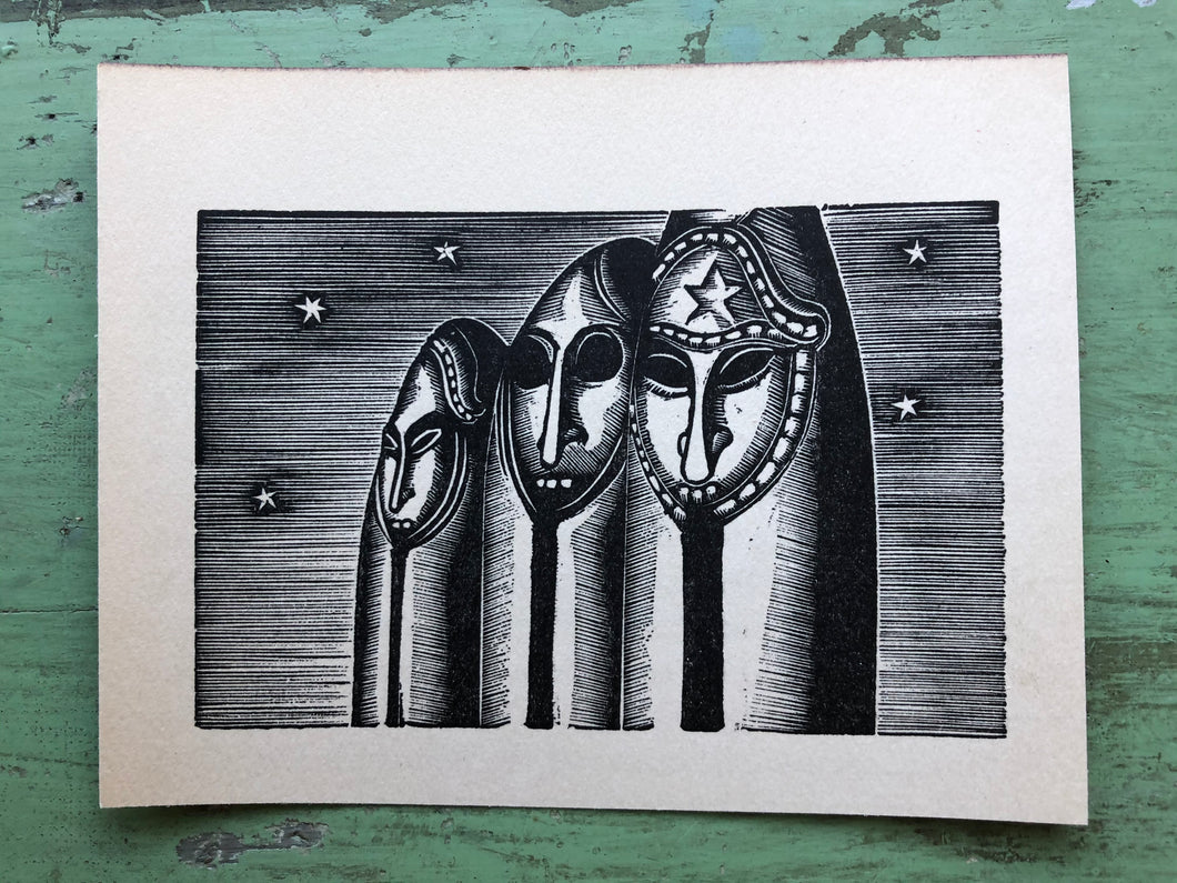 Woodcut Print by Lynd Ward from “Hot Countries” by Alec Waugh