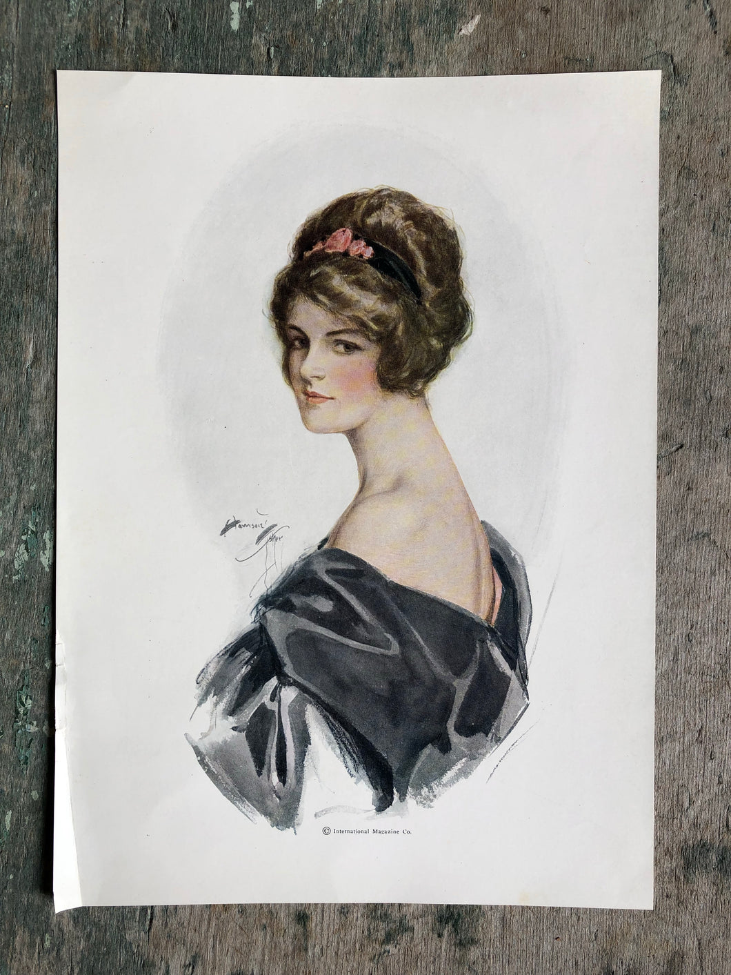 Print from Harrison Fisher Girls