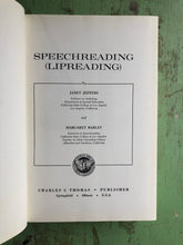 Load image into Gallery viewer, Speechreading (Lipreading) by Janet Jeffers and Margaret Barley
