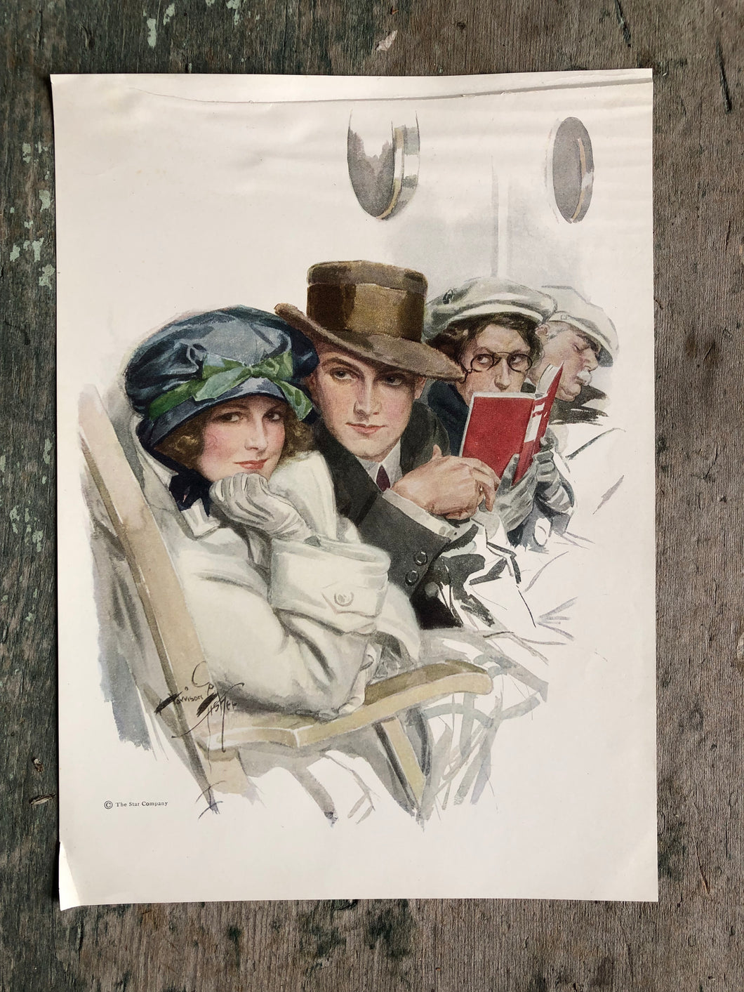 Print from Harrison Fisher Girls