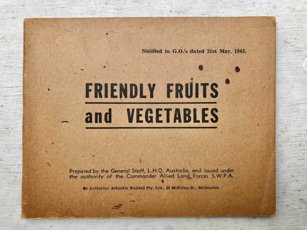 Friendly Fruits and Vegetables
